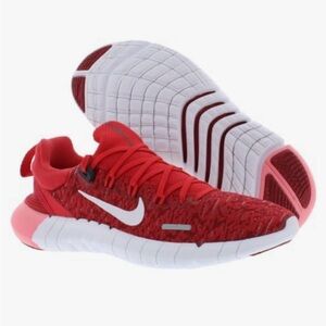 Nike Red and White Women's Sneakers